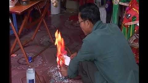 Đám chay người Sán Dìu dưới chân núi Tam Đảo, thứ nhất