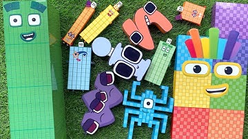 Looking for Numberblocks NEW 4960 Puzzle Tetris Space ASMR  | Numberblocks Satisfying Video