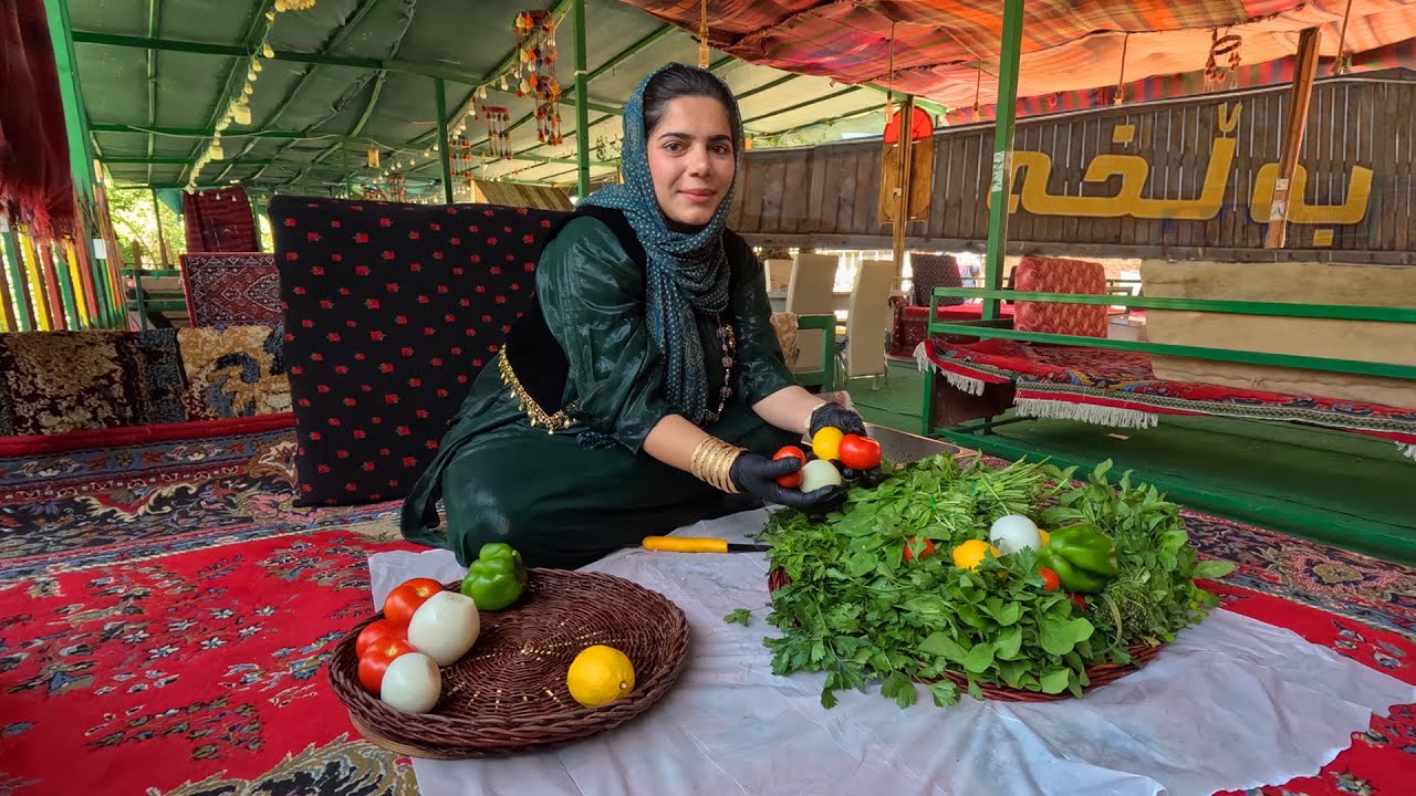 One Day with Lady Negar in Hawraman: (Balkha) Kurdistan - Iraq
