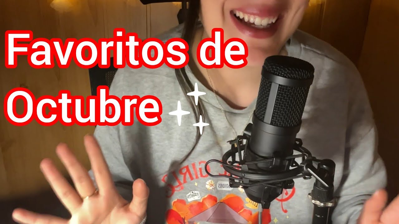 ASMR: FAVORITOS DE OCTUBRE (cosmética, ropa, joyas, serie, peli y momentos)