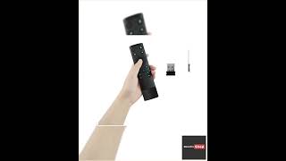 Telecomando universale somatosensoriale per mouse ad aria Q5 2.4G RF 3D spazzolato