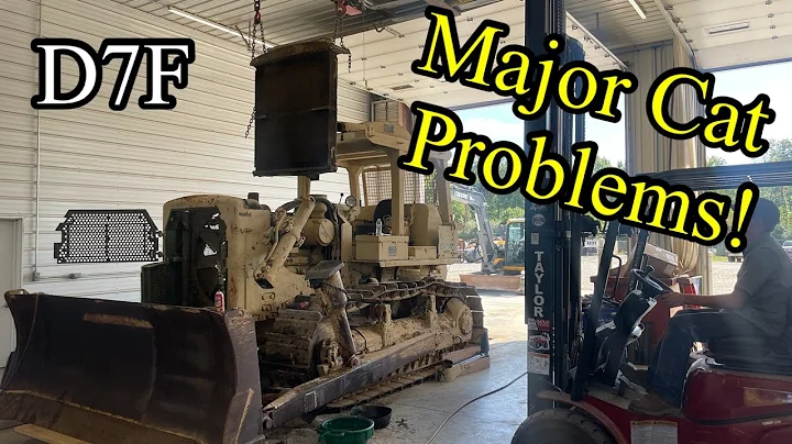 Big bad Cat D7F dozer with some major problems, can we overcome them? Part 1