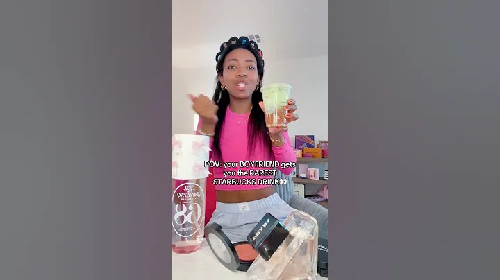 the RAREST STARBUCKS DRINK 👀✨ #makeup #preppyproducts #preppyyyy #skincare #starbucks #pink #grwm