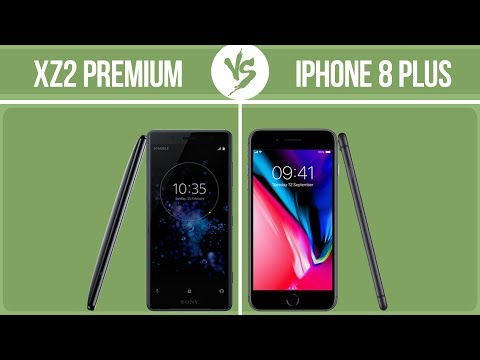 Sony Xperia XZ2 Premium vs Apple iPhone 8 Plus ✔️