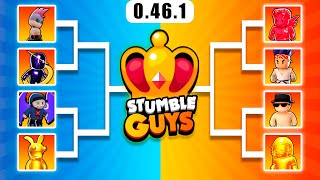 Who is the Best SPECIAL Skin 0.46.1? 🔥 0.46.1 NEW SKINS 🔥 Stumble Guys Tournament Battle