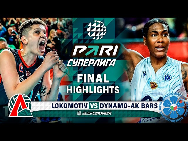 Lokomotiv vs. Dynamo-Ak Bars | HIGHLIGHTS | Final | Round 4 | Pari SuperLeague 2024