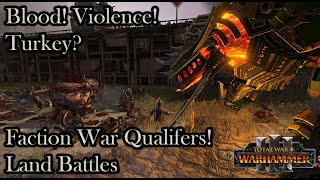 Faction War Qualifiers! Land Battles Night Time!