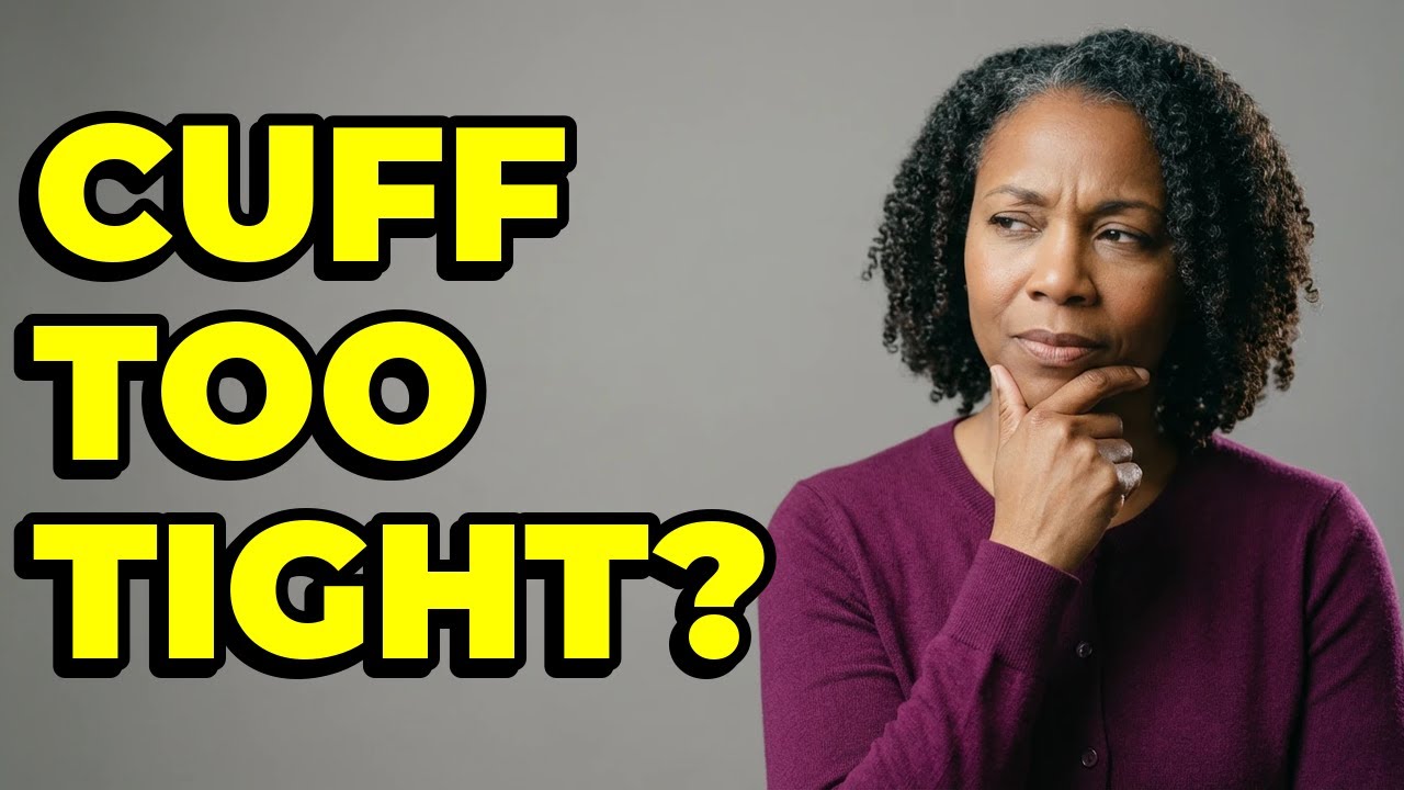 Can A Tight Blood Pressure Cuff Affect Accuracy? - YouTube
