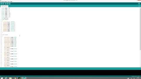 Arduino ควบคุมหลอด LED สลับการทำงาน 8 หลอด