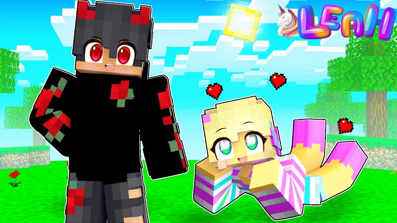 Little Leah Minecraft Early Years - LOVE CRUSH on the SCHOOL BULLY!!