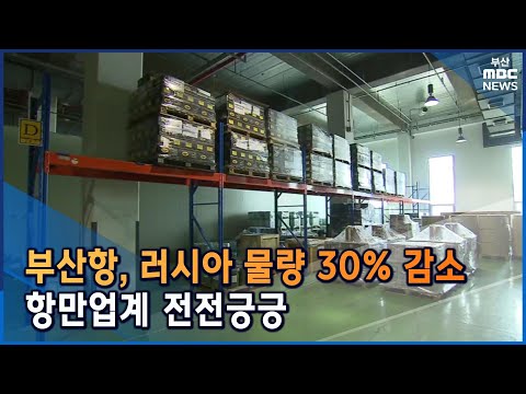 러시아 리스크 부산에 불똥 튈라 (2022-03-28,월/뉴스데스크/부산MBC)
