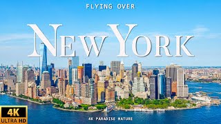 New York 4K Amazing Aerial Film Meditation Relaxing Music Nature Video UltraHD