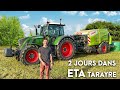 2 jours dans leta tarayre  enrubannage  ramassage de pierres