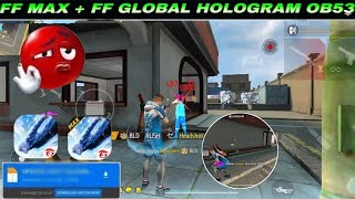 OB53 Free fire + Free Fire MAX Updated Hologram | Hologram Location + Auto Headshot + Safe Config screenshot 3