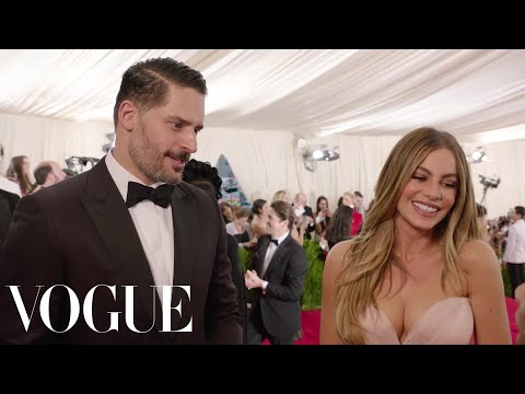 Sofia Vergara and Joe Manganiello at the Met Gala 2015  | China: Through the Looking Glass