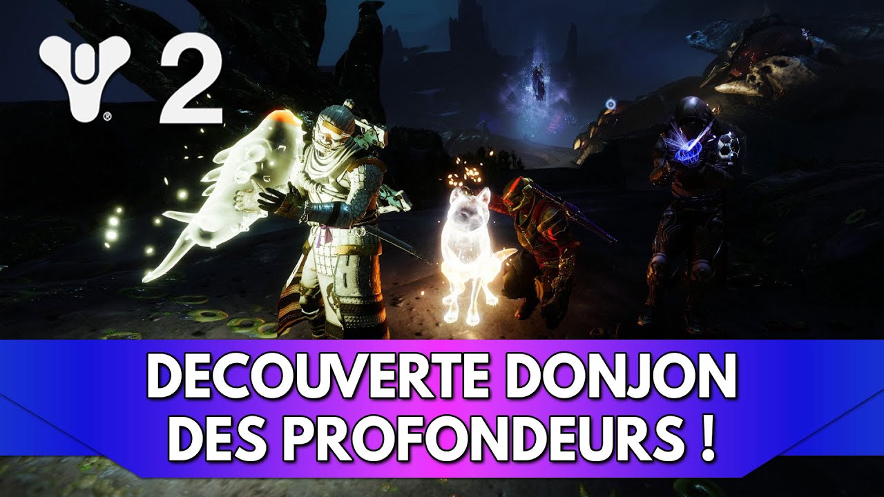 Destiny 2 Gameplay FR : Découverte Donjon Fantômes des Profondeurs 😍
