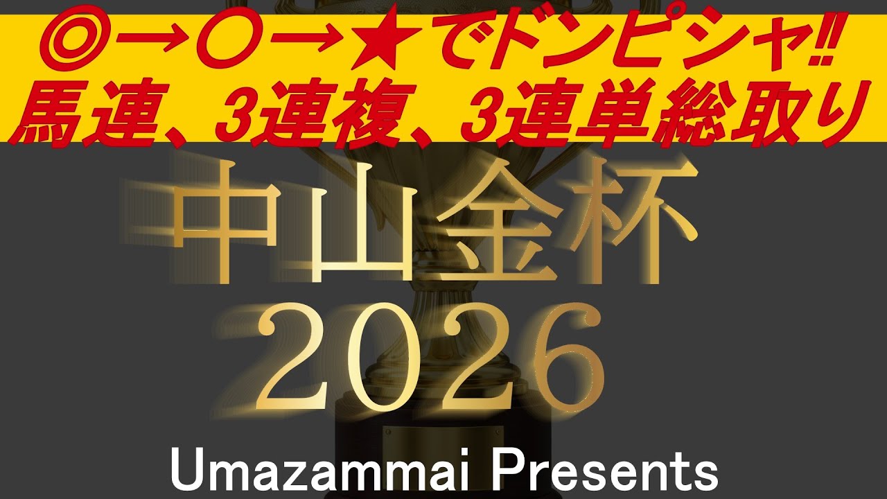 中山金杯 2026 特注馬