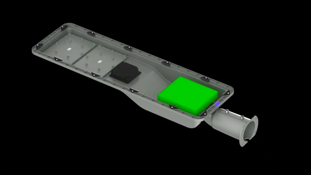 Solar led street light ip66 bright solar all in one street light model LQ SLIN08