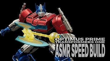 Optimus Prime Transformers One | Blokees | Satisfying Beat Build ASMR
