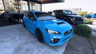 2016 Subaru WRX STI HYPERBLUE SERIES RARE 57k only 700 MADE STI FOR SALE SCOTTSDALE ARIZONA PHX AZ