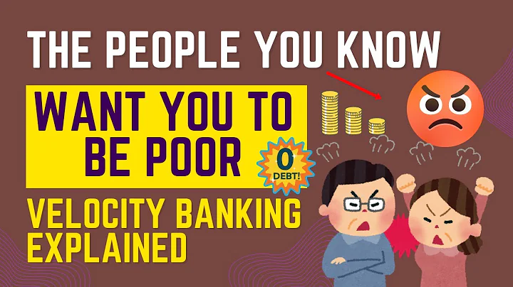 The people you know WANT YOU TO BE POOR - Velocity Banking Explained