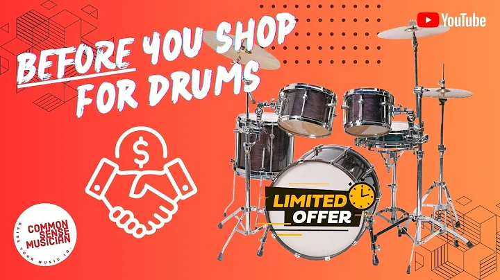 Watch BEFORE you buy your first drum set!