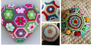 Crochet Cushions, Adorable #knitted #yarn crochet cushions #crochetcushions