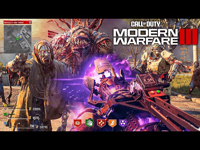 OFFICIAL MW3 ZOMBIES GAMEPLAY & FULL GAME BREAKDOWN! (Call of Duty Modern  Warfare 3 Zombies) 