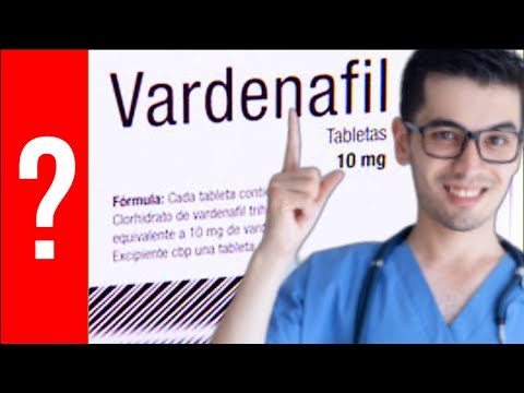VARDENAFIL, Para que Sirve Vardenafilo y Como se toma | Y MAS!! 💊