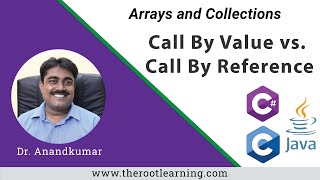 (Tamil) 04 Call By Value vs Call By Reference - Demo