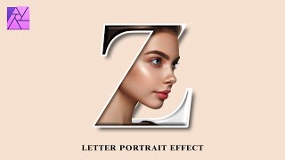 Letter Portrait Effect Affinity Photo 2