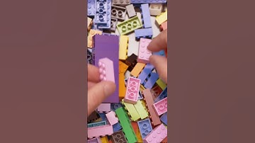 ASMR Tingle with PINK TRIGGERS! Sleep and Relax to Pink Lego sorting | No Talking