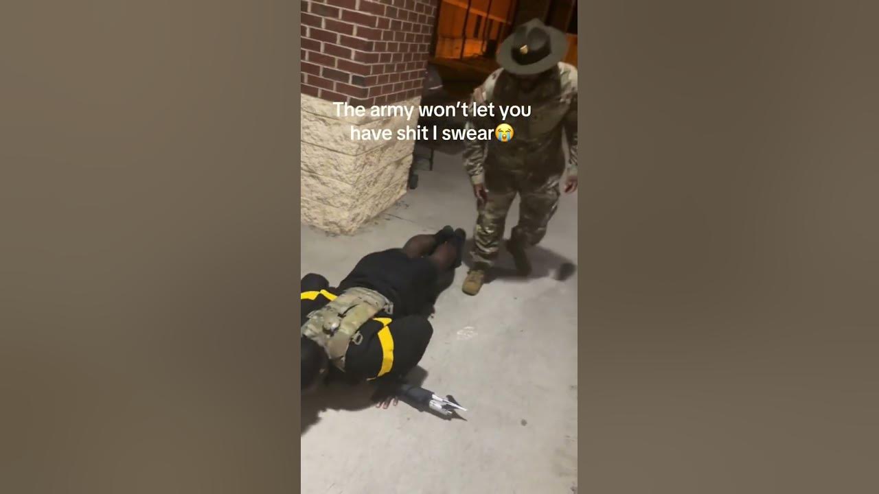 Army Drill Sergeant Sings Birthday Song During Push-Up Training | Motivational Military Workout
