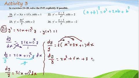 Initial Value Problem - explicitly Solution