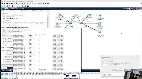 3.3.12 Packet Tracer - VLAN Configuration