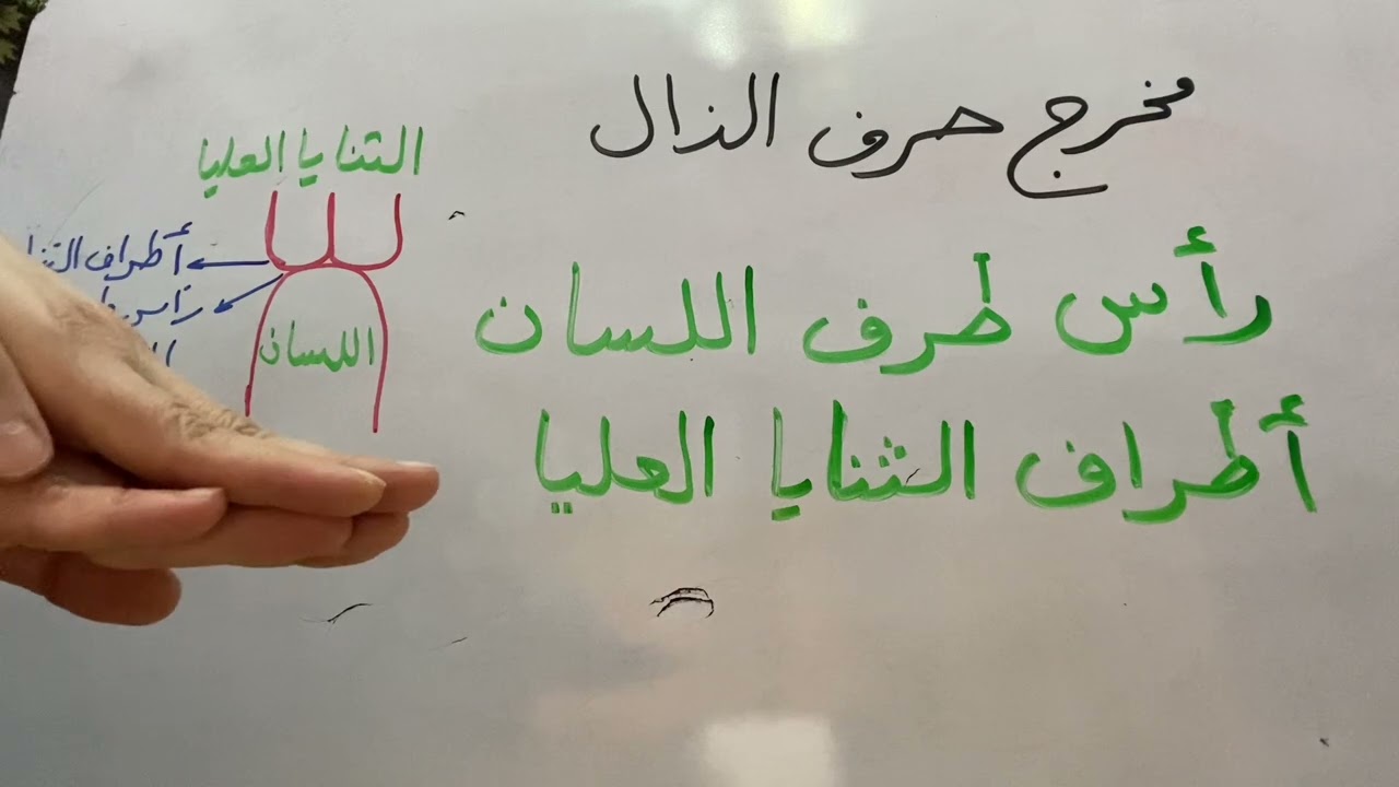 خطأ شااااائع عند النطق بحرف الذال 📣📣🌈🌈🌈