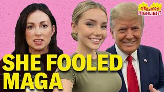 AI Pro-Trump Dream Girl FOOLS MAGA Freaks