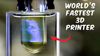 Volumetric 3D Printing Is REALLY FAST
