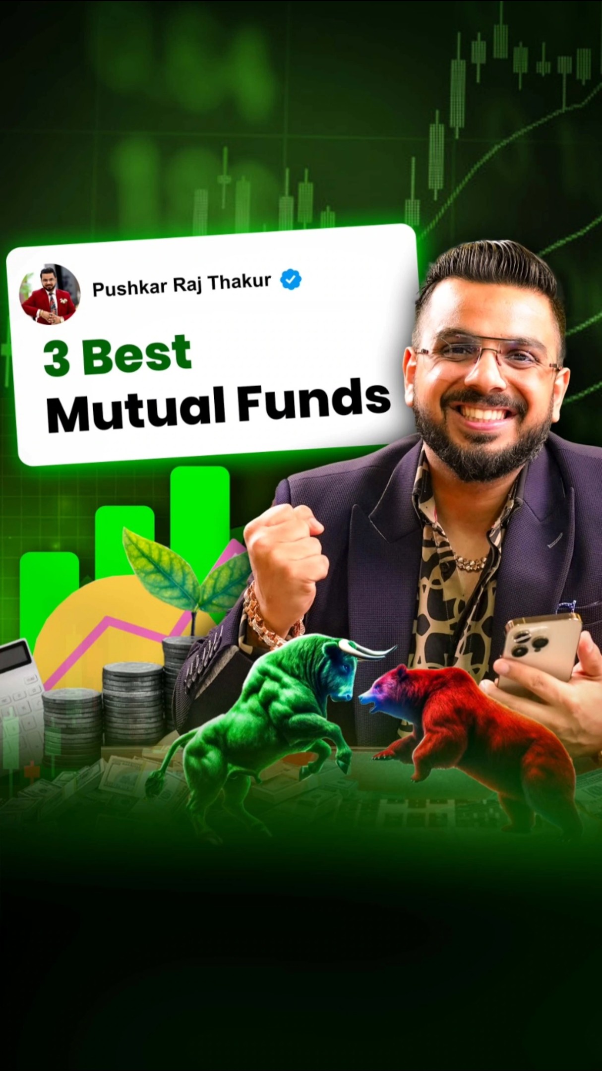 3 Best Mutual Funds || #Day17