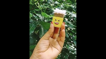 Cute room / table decor bottle art ❤️#diy #art #bottleart | full video on my YouTube channel ❤️