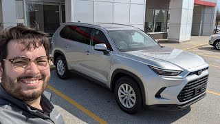 2025 Toyota Grand Highlander XLE AWD in Celestial Silver Metallic