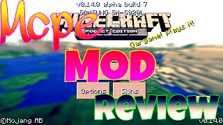 Mcpe 0.14.0 mod:SuperFlat Layers GUI screenshot 2
