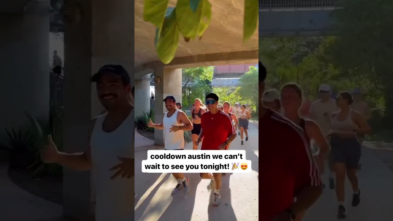 The highest vibes in Austin are at Cooldown Run Club! See you tonight 🤩