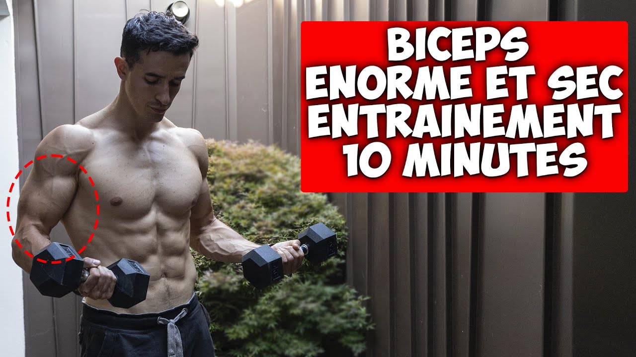 BICEPS ENORME ENTRAINEMENT MAISON 10 MINUTES ! - YouTube