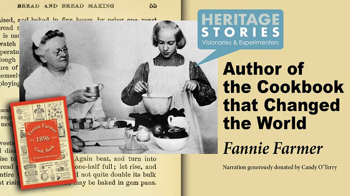 Author of the Cookbook that Changed the World: Fan...