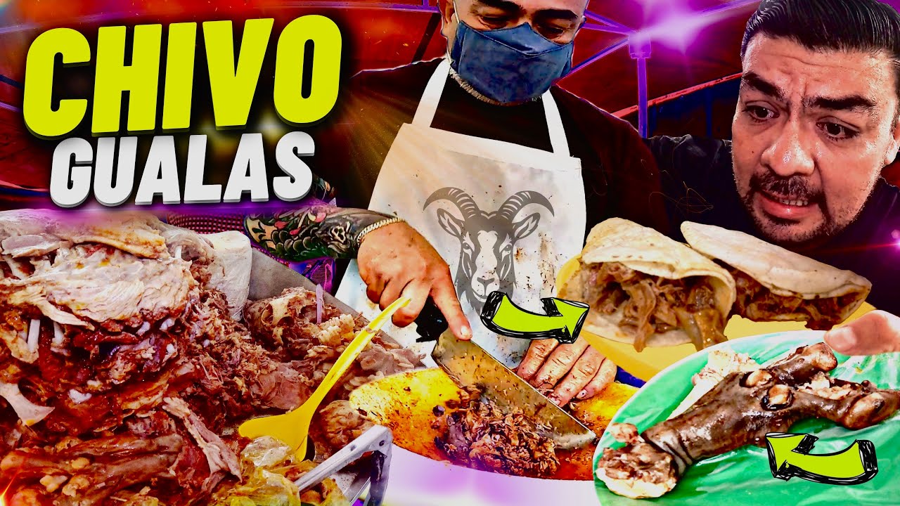 así son los TACOS de CHIVO al estilo GUALAS el de la Zamora
