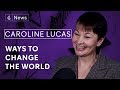 Caroline Lucas MP on basic income, working less and the power of Parliament