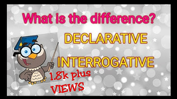 DECLARATIVE AND INTERROGATIVE SENTENCES | 1ST GRADE  | ONLINE CLASS  | ENGLISH  FOR BEGINNERS