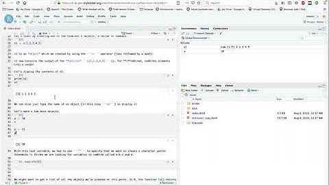 Bioinformatics Coffee Hour: Intro to R