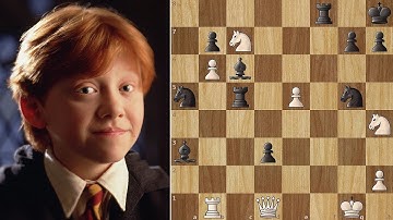 Ron Weasley Sacrifices Himself for the Team